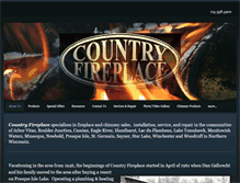 Tablet Screenshot of countryfireplace.com